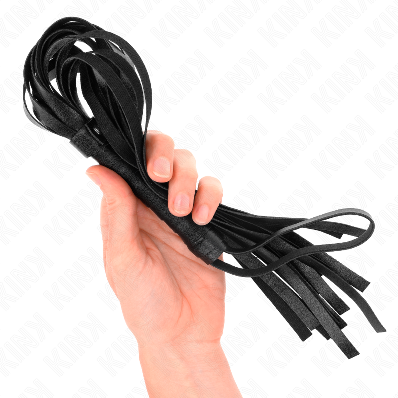 KINK - SIMPLE BLACK WHIP 45 CM - NOCTURNA DESIRES