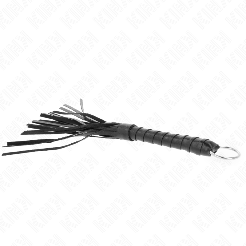 KINK - SIMPLE MINI BLACK WHIP 28 CM - NOCTURNA DESIRES