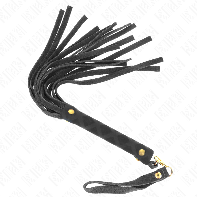 KINK - BLACK SUEDE MINI WHIP 30 CM - NOCTURNA DESIRES