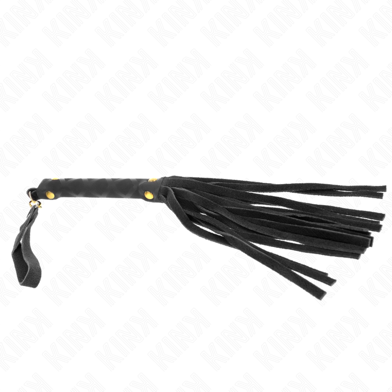 KINK - BLACK SUEDE MINI WHIP 30 CM - NOCTURNA DESIRES