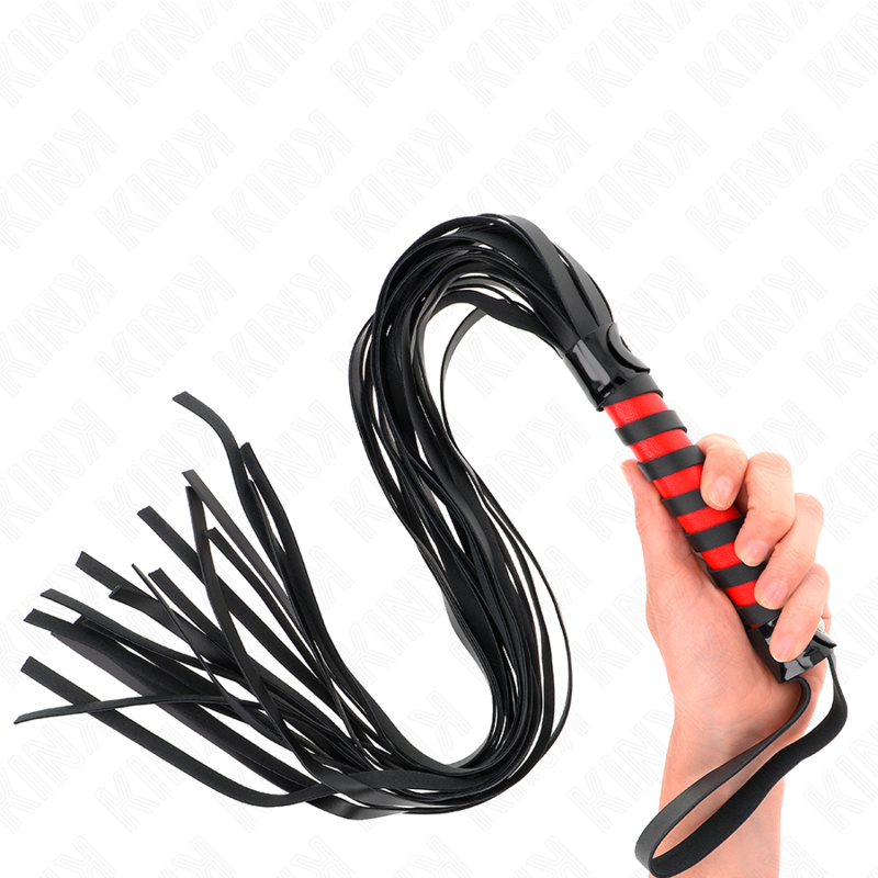 KINK - LONG STRIPED WHIP 70 CM - NOCTURNA DESIRES