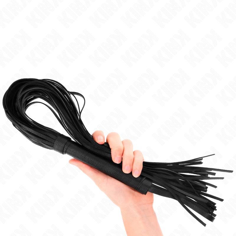 KINK - BLACK SOFT PVC WHIP 70 CM - NOCTURNA DESIRES