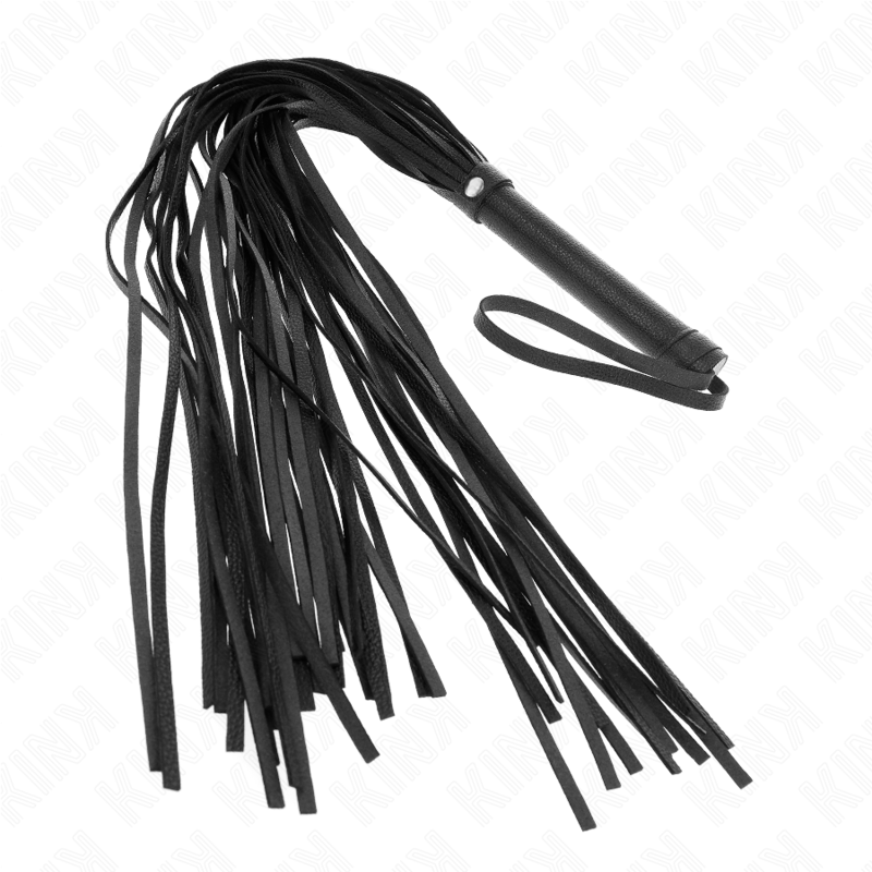 KINK - BLACK SOFT PVC WHIP 70 CM - NOCTURNA DESIRES