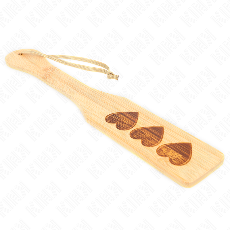 KINK - BAMBOO PALLET HEART DESIGN 32 X 5.5 CM - NOCTURNA DESIRES