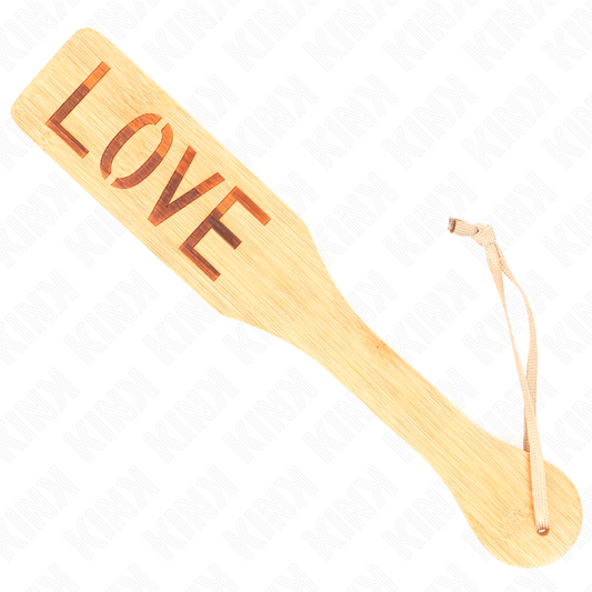 KINK - BAMBOO PALETTE WORD LOVE 32 X 5.5 CM - NOCTURNA DESIRES