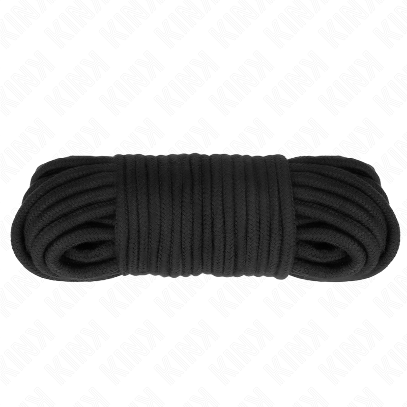 KINK - COTTON ROPE 20 METER BLACK - NOCTURNA DESIRES