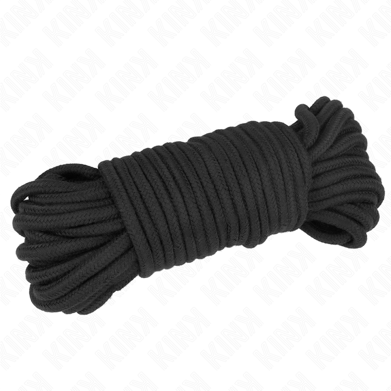 KINK - COTTON ROPE 20 METER BLACK - NOCTURNA DESIRES