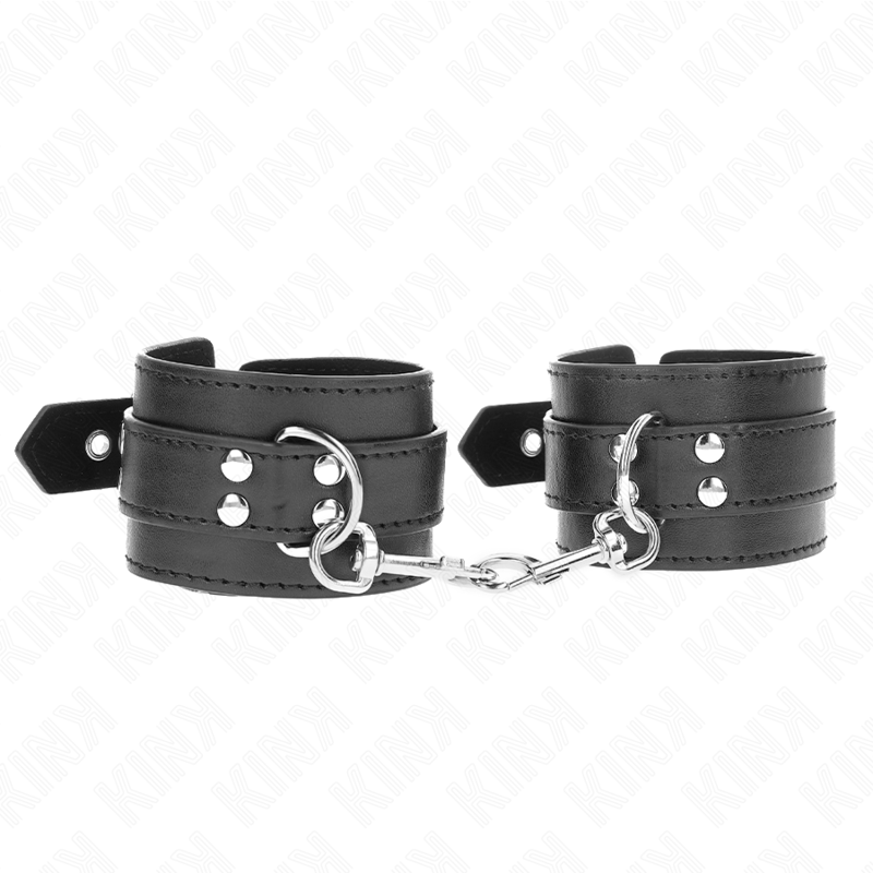 KINK - WRIST RESTRAINTS WITH STUDS 35 X 6 CM - NOCTURNA DESIRES