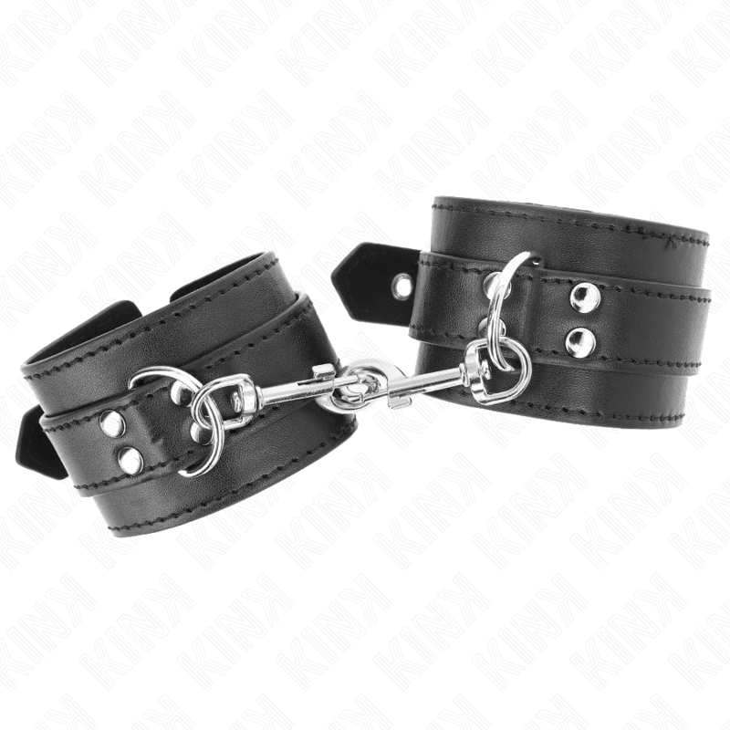 KINK - WRIST RESTRAINTS WITH STUDS 35 X 6 CM - NOCTURNA DESIRES