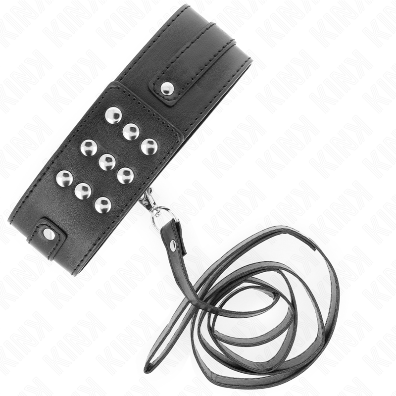 KINK - NECKLACE WITH BELT 116 CM MODEL 1 ADJUSTABLE 36-43 CM X 5 CM - NOCTURNA DESIRES
