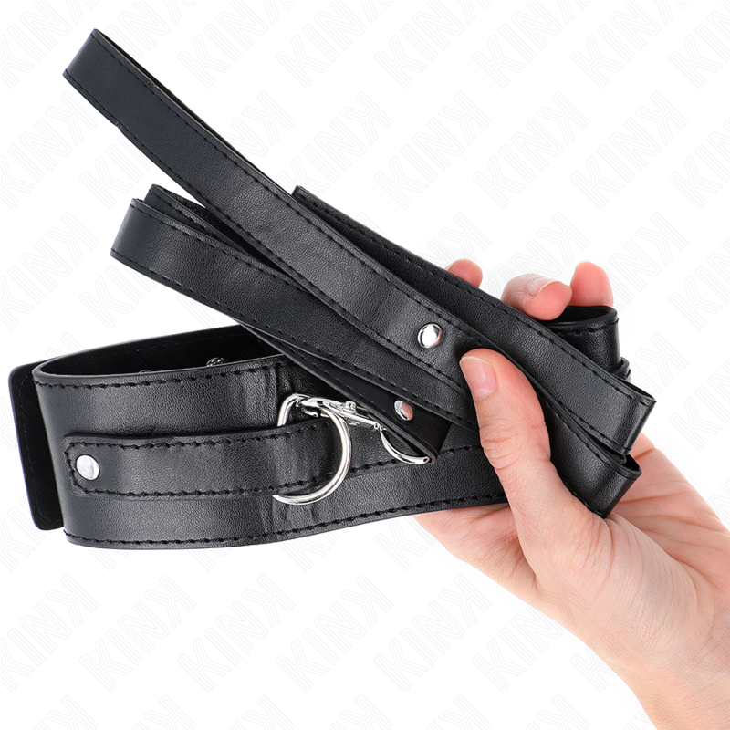 KINK - NECKLACE WITH BELT 116 CM MODEL 1 ADJUSTABLE 36-43 CM X 5 CM - NOCTURNA DESIRES