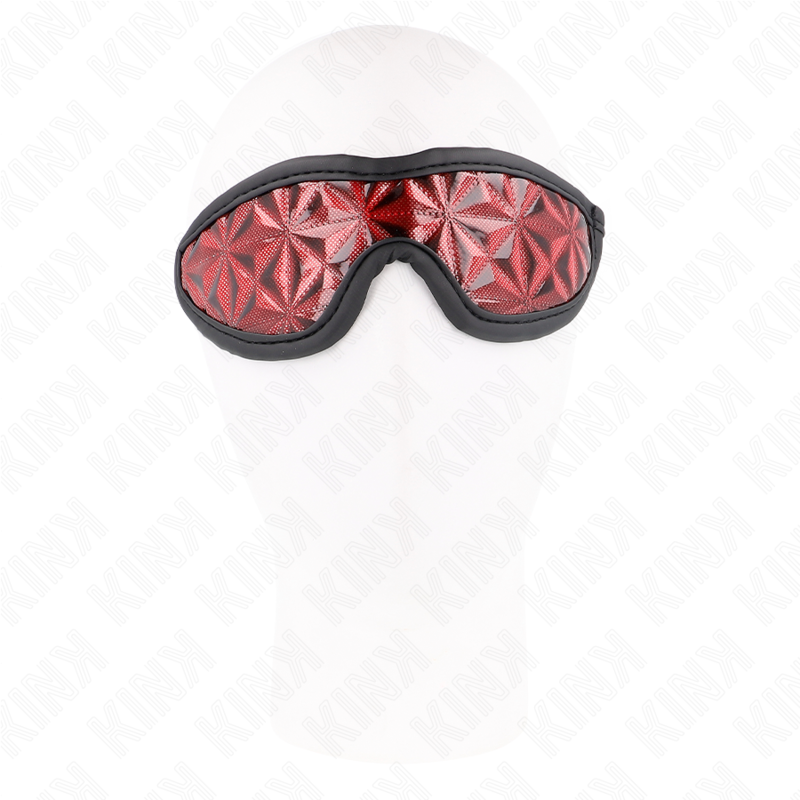 KINK - RED DIAMOND PATTERN HEADBAND 20.5 x 6 CM - NOCTURNA DESIRES
