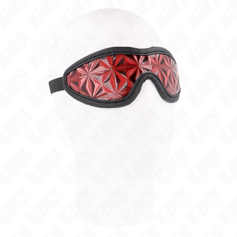 KINK - RED DIAMOND PATTERN HEADBAND 20.5 x 6 CM - NOCTURNA DESIRES