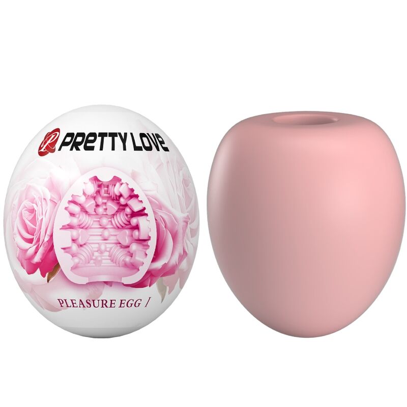 PRETTY LOVE - MALE MASTURBATOR EGG PINK - NOCTURNA DESIRES