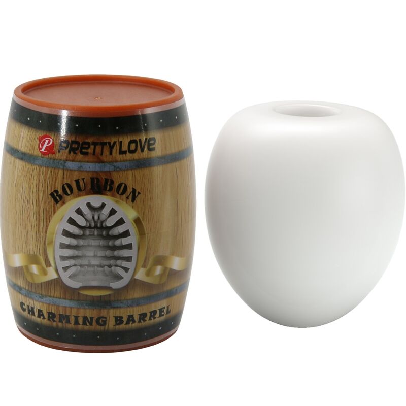 PRETTY LOVE - MALE MASTURBATOR EGG WHITE MODEL 2 - NOCTURNA DESIRES