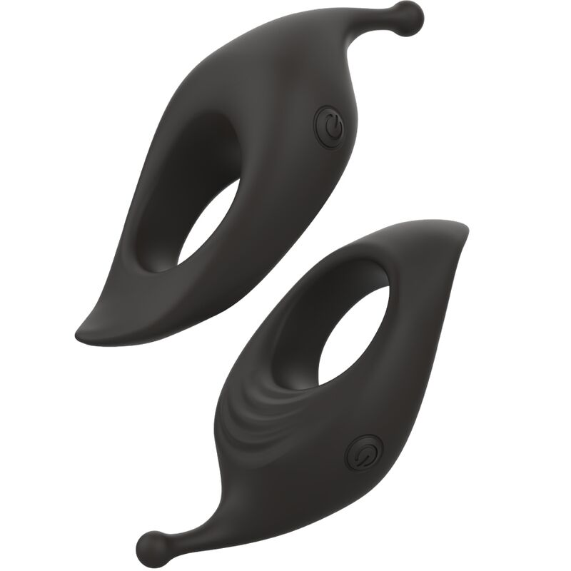 B SWISH - BCHARMED RHYTHM INFINITE DELUXE PENIS RING 15 VIBRATIONS BLACK - NOCTURNA DESIRES