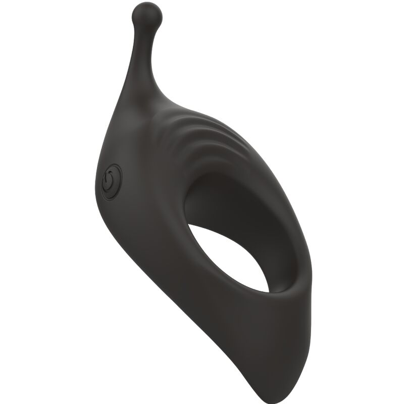 B SWISH - BCHARMED RHYTHM INFINITE DELUXE PENIS RING 15 VIBRATIONS BLACK - NOCTURNA DESIRES