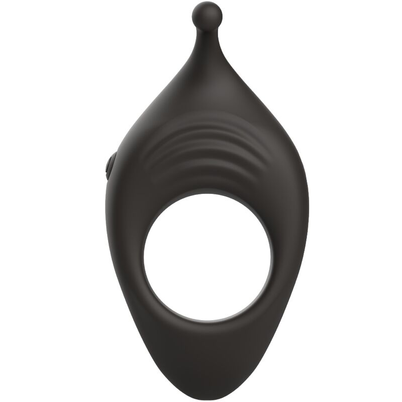 B SWISH - BCHARMED RHYTHM INFINITE DELUXE PENIS RING 15 VIBRATIONS BLACK - NOCTURNA DESIRES