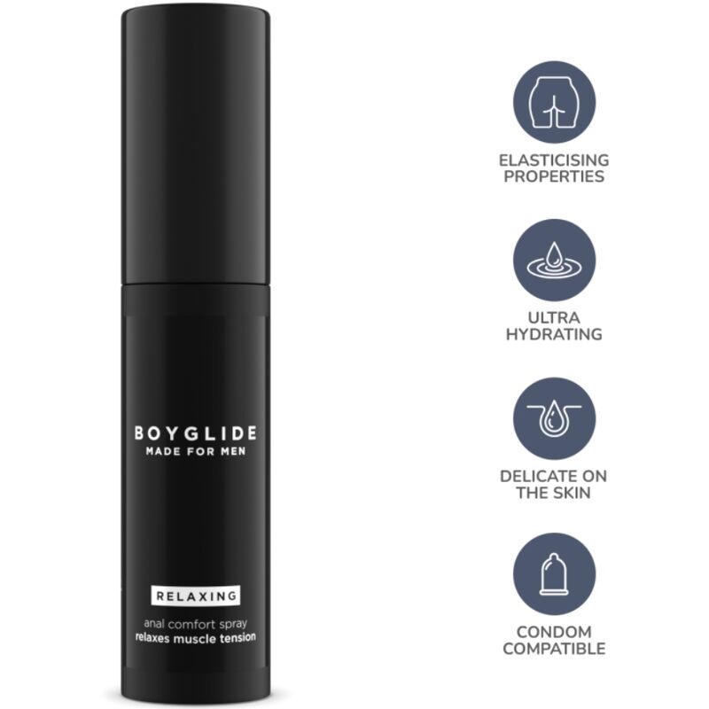 INTIMATELINE - BOYGLIDE ANAL RELAXING SPRAY 20 ML - NOCTURNA DESIRES