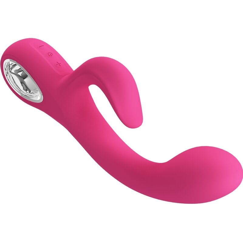 PRETTY LOVE - FRITZ RABBIT VIBRATOR 12 VIBRATIONS PINK - NOCTURNA DESIRES
