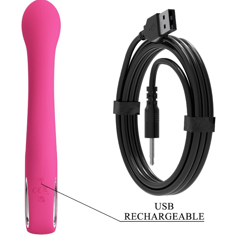 PRETTY LOVE - FRITZ RABBIT VIBRATOR 12 VIBRATIONS PINK - NOCTURNA DESIRES