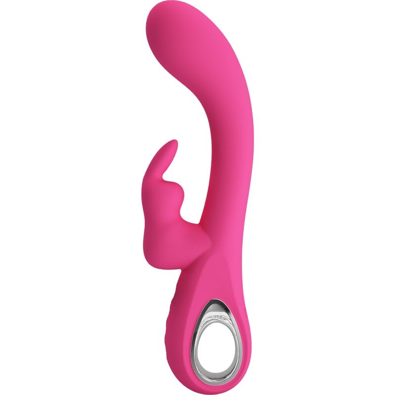 PRETTY LOVE - NOVAK RABBIT VIBRATOR 12 VIBRATIONS PINK - NOCTURNA DESIRES