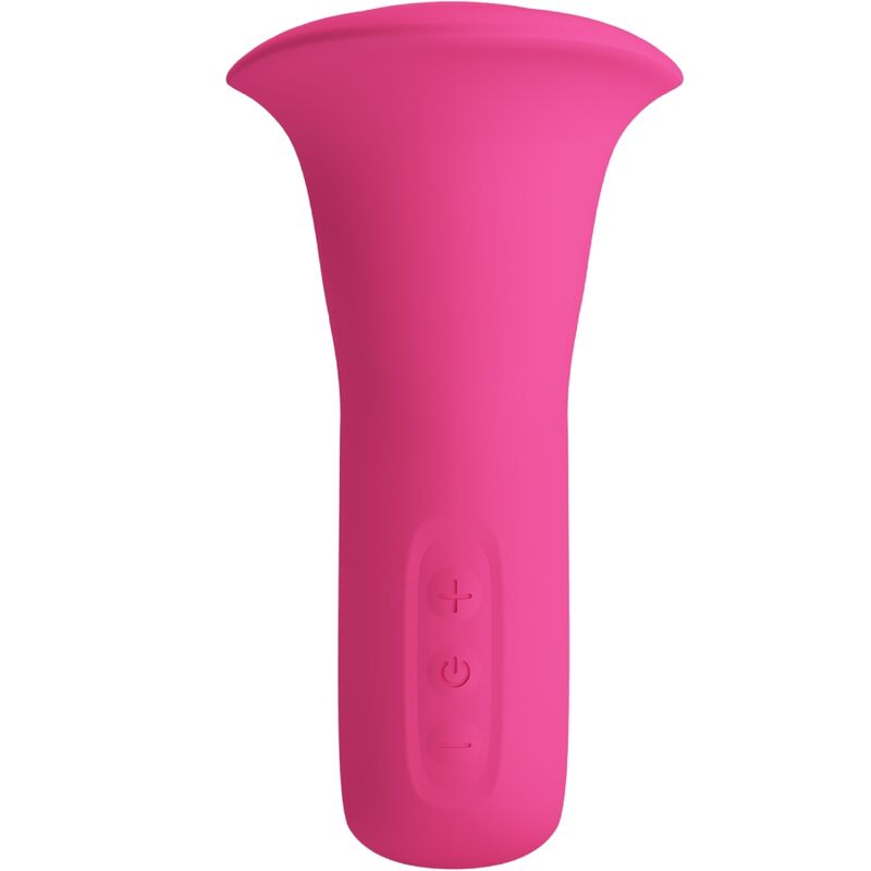 PRETTY LOVE - CLYDE ORAL VIBRATOR VIBRATING TONGUE 12 VIBRATIONS PINK - NOCTURNA DESIRES