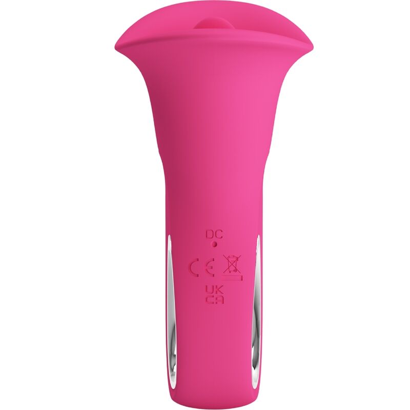 PRETTY LOVE - CLYDE ORAL VIBRATOR VIBRATING TONGUE 12 VIBRATIONS PINK - NOCTURNA DESIRES