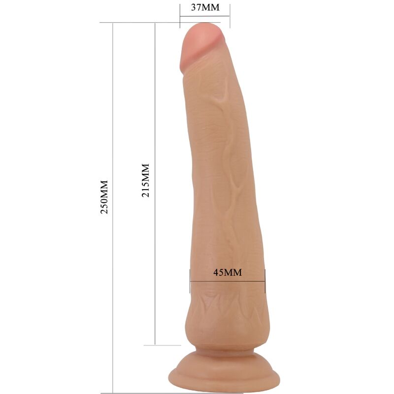 PRETTY LOVE - TIEMEYER REALISTIC DILDO 25 CM FLESH - NOCTURNA DESIRES