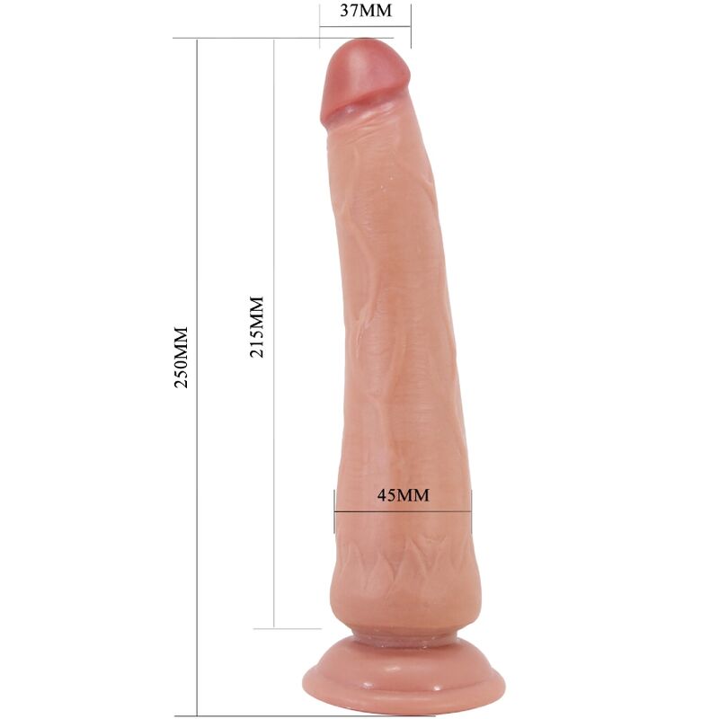 PRETTY LOVE - TIEMEYER REALISTIC DILDO 25 CM MODEL 2 FLESH - NOCTURNA DESIRES