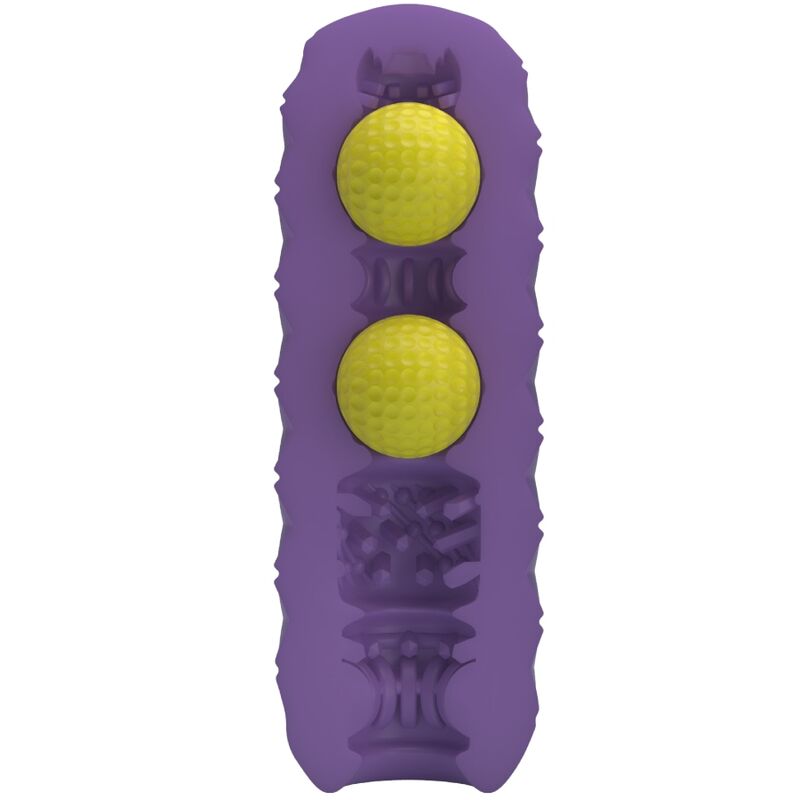 PRETTY LOVE - TWIN BALLS MALE MASTURBATOR PURPLE - NOCTURNA DESIRES