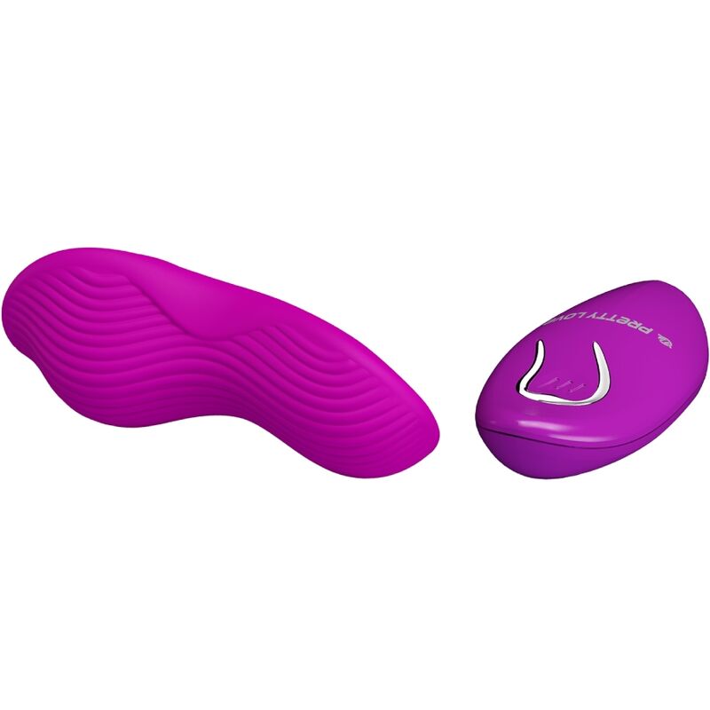 PRETTY LOVE - ROMARIO LAY-ON CLITORIS STIMULATOR REMOTE CONTROL PINK - NOCTURNA DESIRES