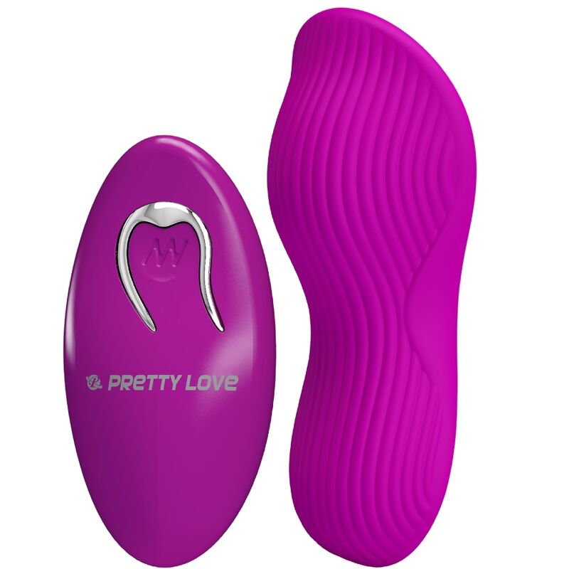 PRETTY LOVE - ROMARIO LAY-ON CLITORIS STIMULATOR REMOTE CONTROL PINK - NOCTURNA DESIRES