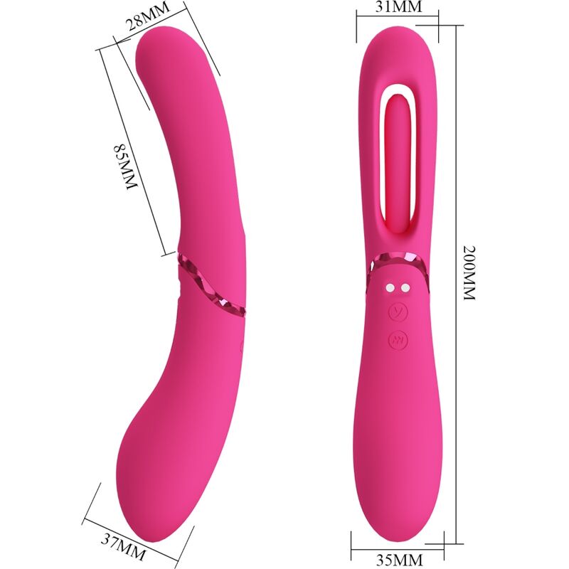 ROMANCE - LEXIE G-SPOT VIBRATOR 7 VIBRATIONS PINK - NOCTURNA DESIRES