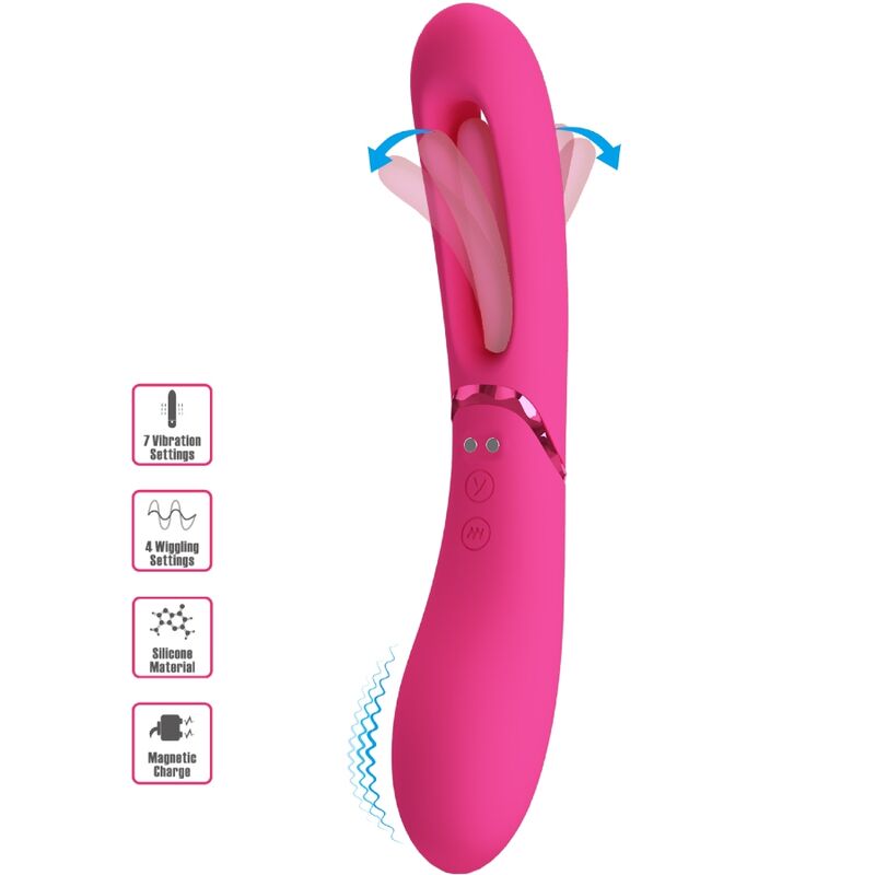 ROMANCE - LEXIE G-SPOT VIBRATOR 7 VIBRATIONS PINK - NOCTURNA DESIRES