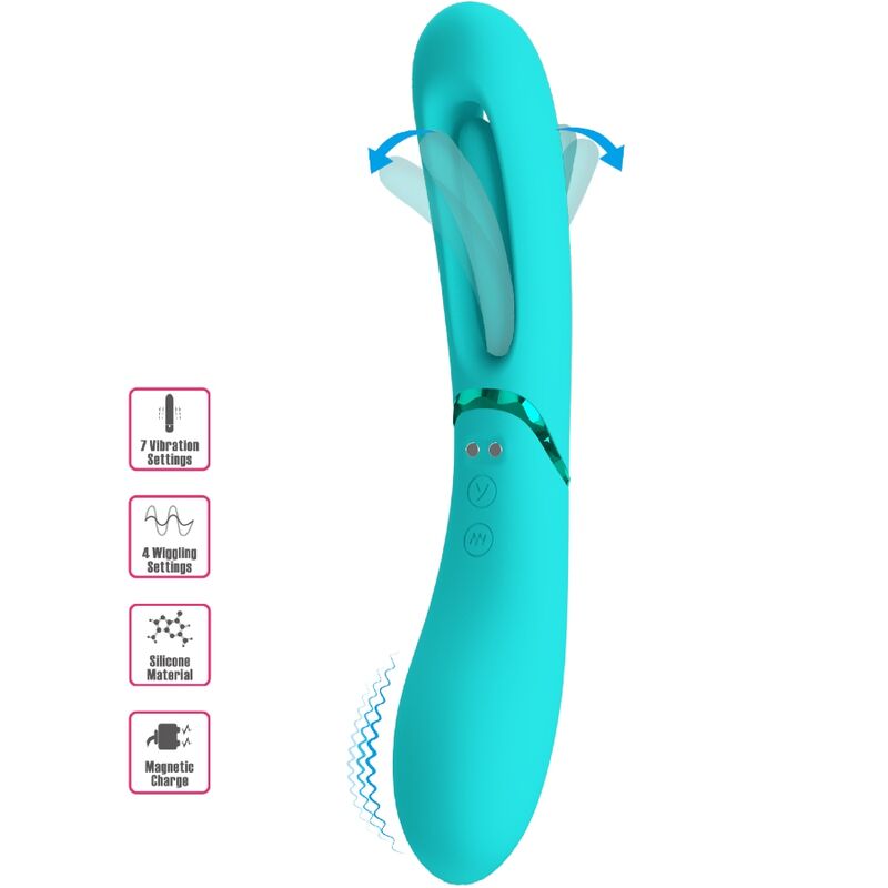 ROMANCE - LEXIE G-SPOT VIBRATOR 7 VIBRATIONS BLUE - NOCTURNA DESIRES