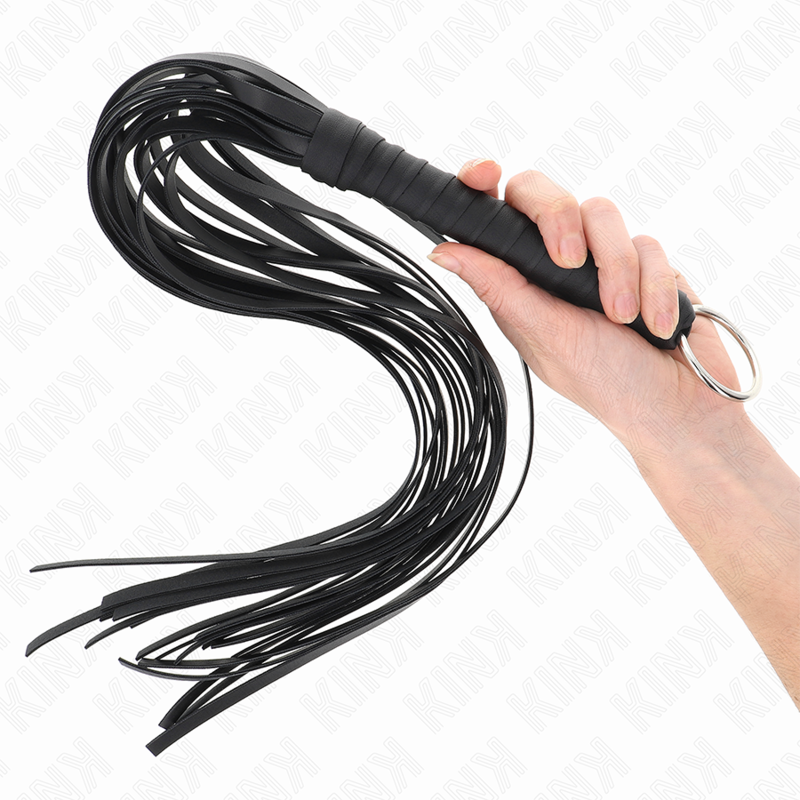 KINK - WHIP WITH RING 65 CM - NOCTURNA DESIRES