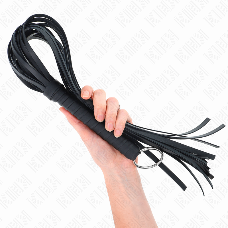 KINK - WHIP WITH RING 65 CM - NOCTURNA DESIRES