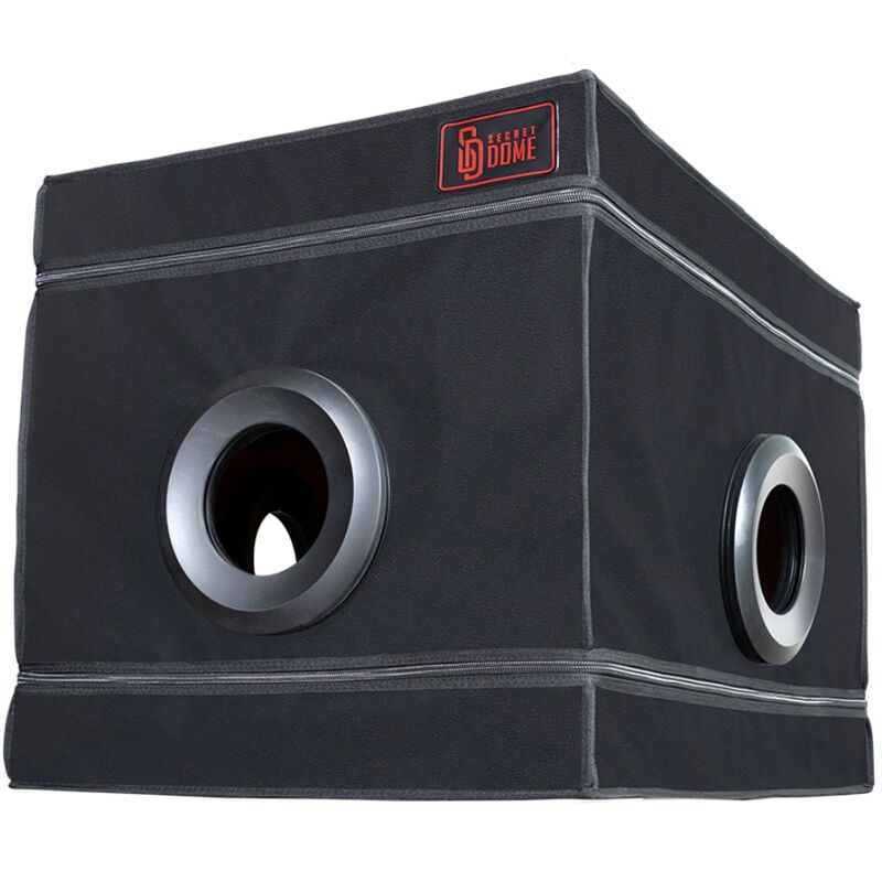 SECRET DOME - KINK CLUB LA NICHE CABIN BLACK & RED - NOCTURNA DESIRES