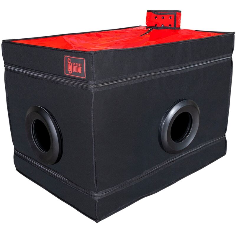 SECRET DOME - KINK CLUB LA NICHE CABIN BLACK & RED - NOCTURNA DESIRES
