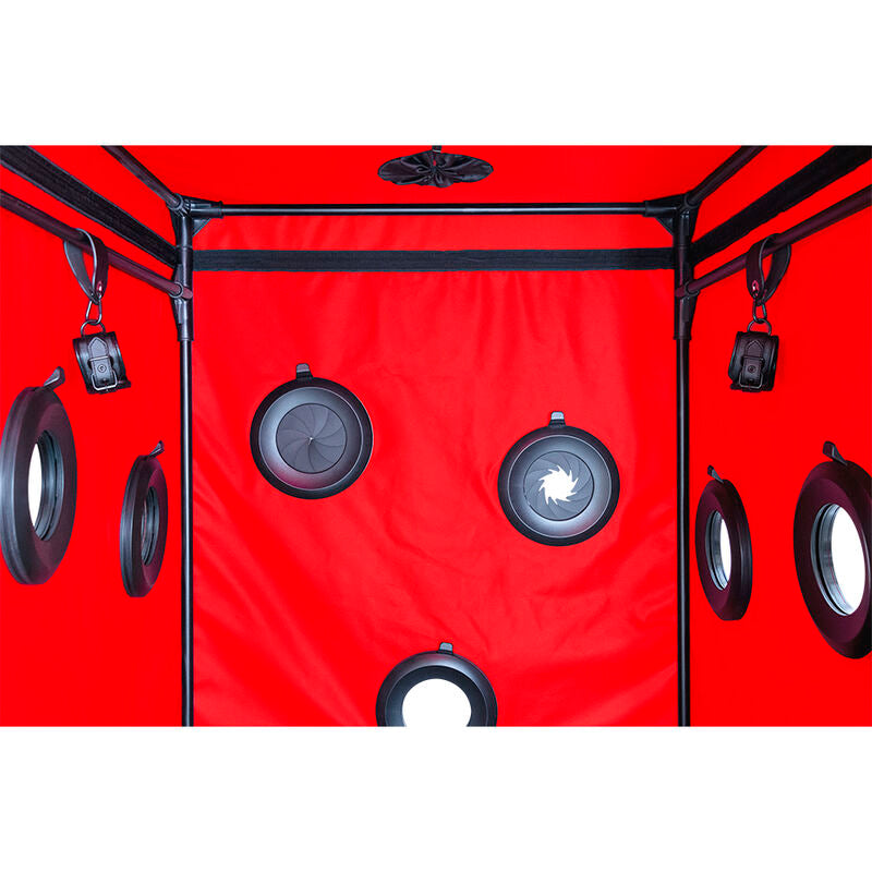 SECRET DOME - KINK CLUB CABIN SCANDALE BLACK & RED - NOCTURNA DESIRES