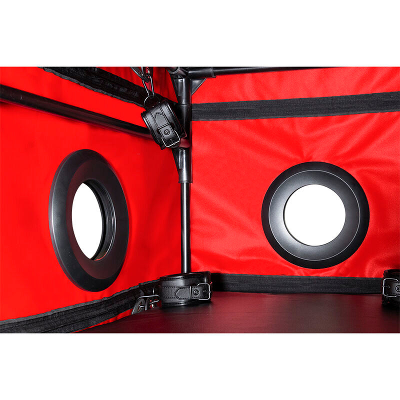 SECRET DOME - KINK CLUB LA NICHE CABIN BLACK & RED - NOCTURNA DESIRES
