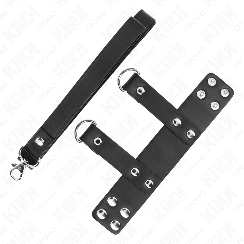 KINK - PENIS RING WITH ADJUSTABLE LEATHER STRAP - NOCTURNA DESIRES