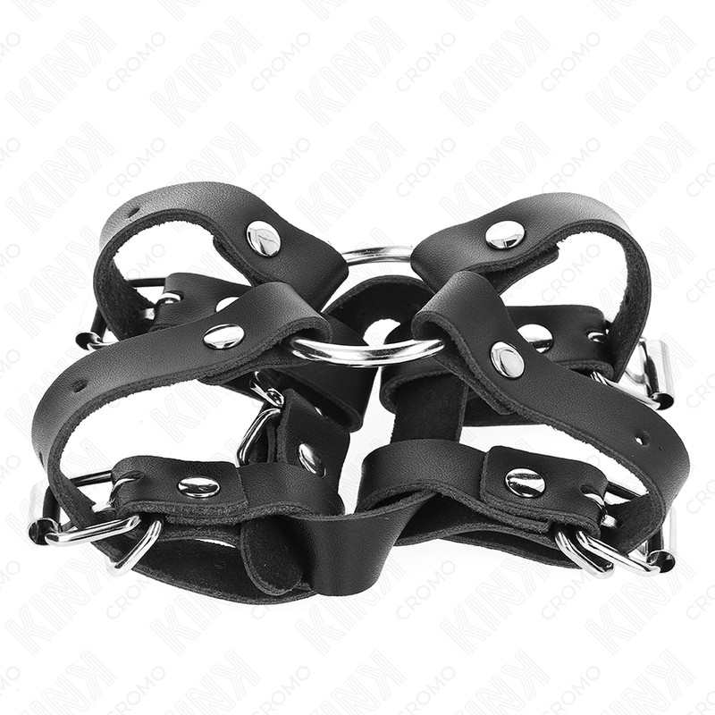 KINK - PENIS RING WITH MULTIPLE ADJUSTABLE STRAPS - NOCTURNA DESIRES