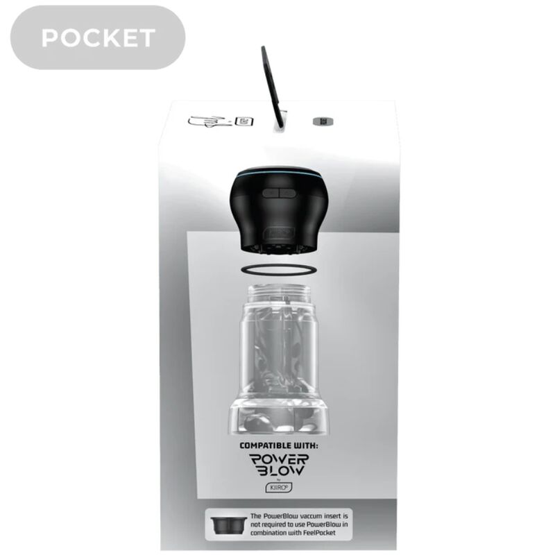 KIIROO - FEEL POCKET STROKER + POWER BLOW COMBO - NOCTURNA DESIRES
