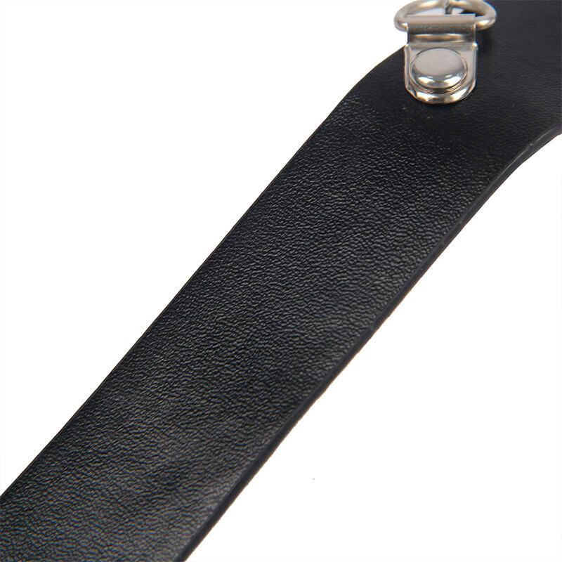 SUBBLIME - 953720 BONDAGE LEATHER STRAP BREAST CLAMPS BLACK ONE SIZE - NOCTURNA DESIRES