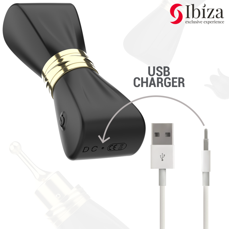 IBIZA - CLIT STIMULATOR 3 HEADS BOW - NOCTURNA DESIRES