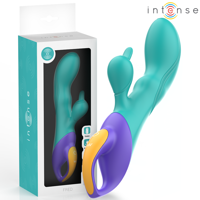 INTENSE - FRED RABBIT VIBRATOR BLUE - NOCTURNA DESIRES