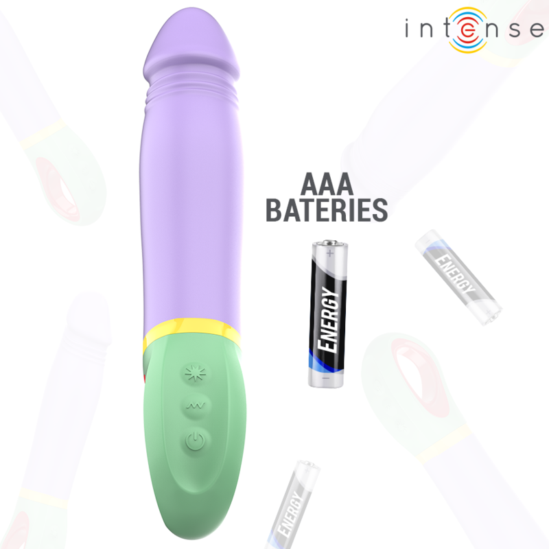 INTENSE - VELMA CLASSIC PURPLE VIBRATOR - NOCTURNA DESIRES
