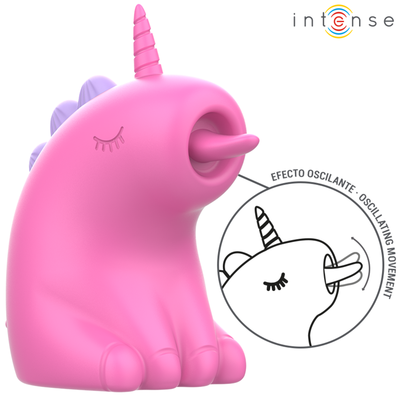INTENSE - PINKIE 360º ROTATING TONGUE STIMULATOR - NOCTURNA DESIRES
